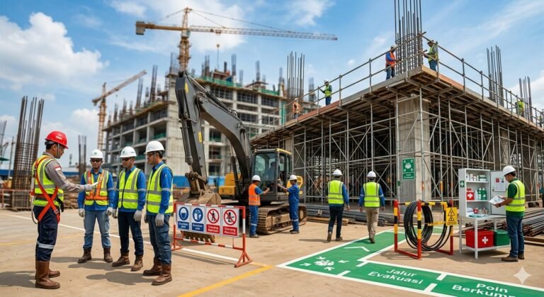 7 Checklist Wajib K3 Konstruksi yang Harus Diketahui Sebelum Turun ke Lapangan