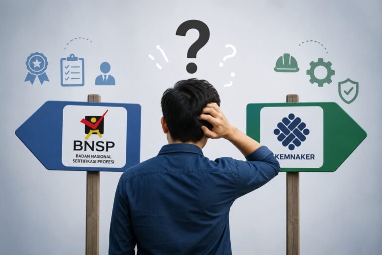 Bingung Pilih Sertifikat K3 BNSP atau Kemnaker? Simak Perbedaan, Kelebihan, dan Cara Memilih yang Tepat
